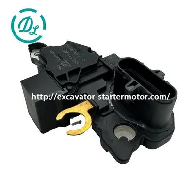 F00MA45253 24V Alternator Voltage Regulator for Case 1021F 1021G, OEM/reference F00MA45253, Alternator Voltage Regulator, product view 2