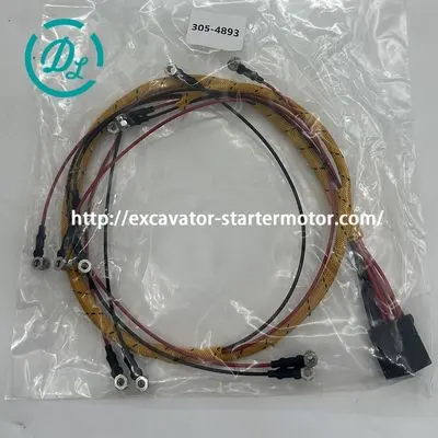 305-4893 Fuel Injection Wiring Harness for Cat C6.4 320D 323D, OEM/reference 305-4893, Engine Fuel Injection Harness, product view 5
