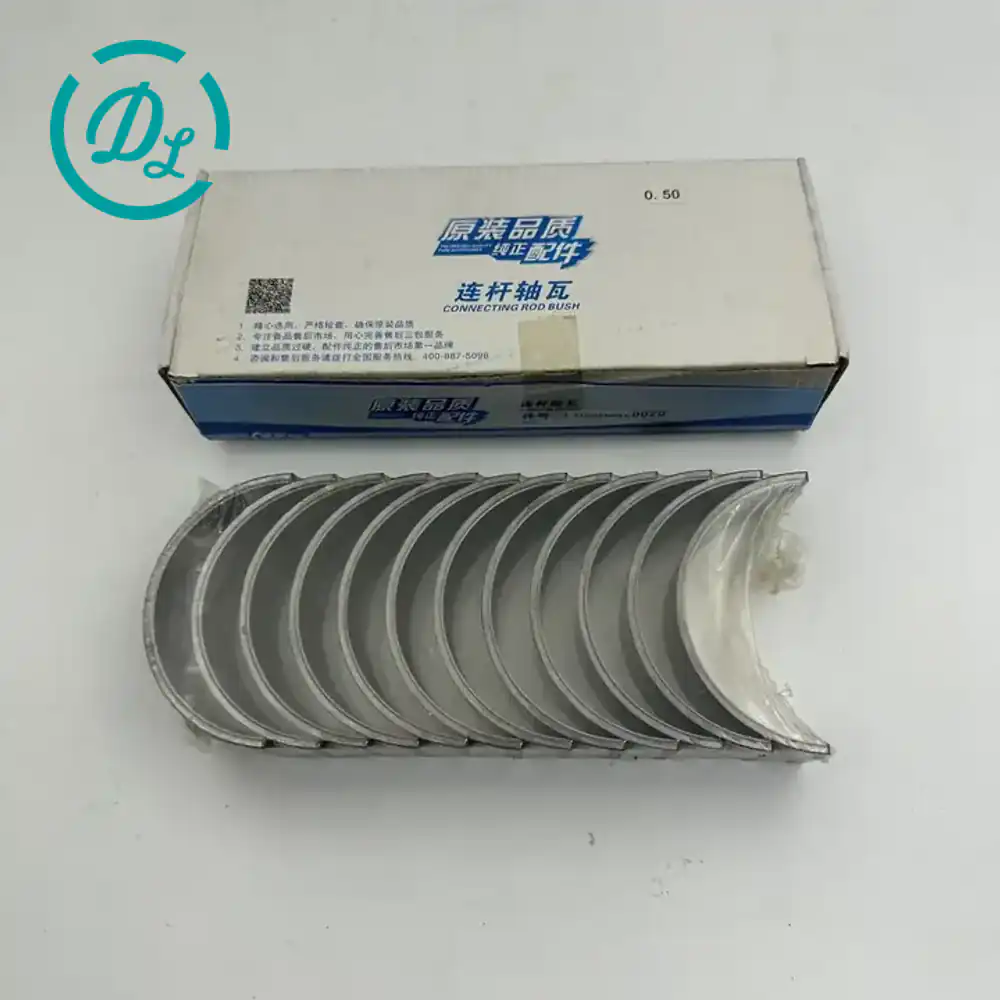 61560030033 0.50 mm Connecting Rod Bearing Set for Weichai WD615, OEM/reference 61560030033, 0.50 mm Connecting Rod Bearing Set