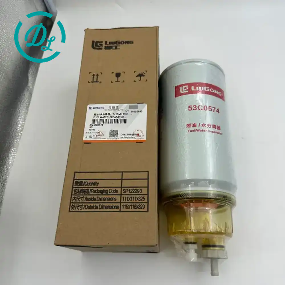 53C0574 Fuel/Water Separator for LiuGong CLG850H CLG877 CLG888, OEM/reference 53C0574, Fuel/Water Separator