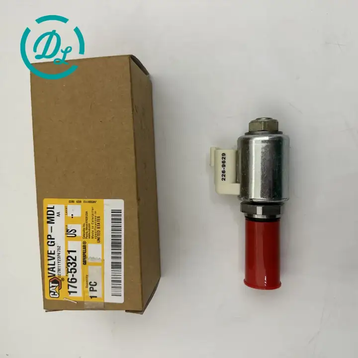 176-5321 Modulating Solenoid Valve for Cat D3G D4G D5G D6R D6T, OEM/reference 176-5321, 2-Pin Modulating Solenoid Valve