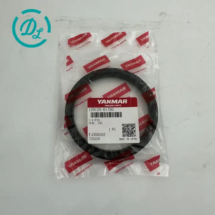 129120-01780 Rear Crankshaft Oil Seal for Yanmar 3TNE84 3TNE88 3TNV88 4TNV88, OEM/reference 129120-01780, Rear Crankshaft Oil Seal