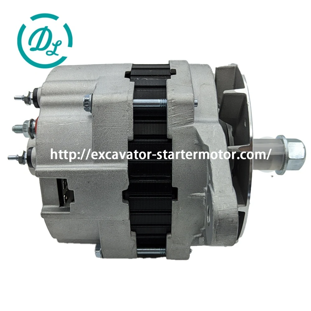 3935529 12V 145A 22SI Alternator for Ford B-600/B-700 and International 1652/1654, OEM/reference 3935529, Alternator, product view 2