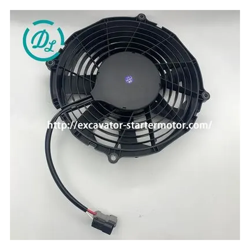 510-8095 Axial Fan Assembly for C13 C4.4 C7.1 Engines and 320 323 330 349 Excavators, OEM/reference 510-8095, Axial Fan Assembly, product view 4