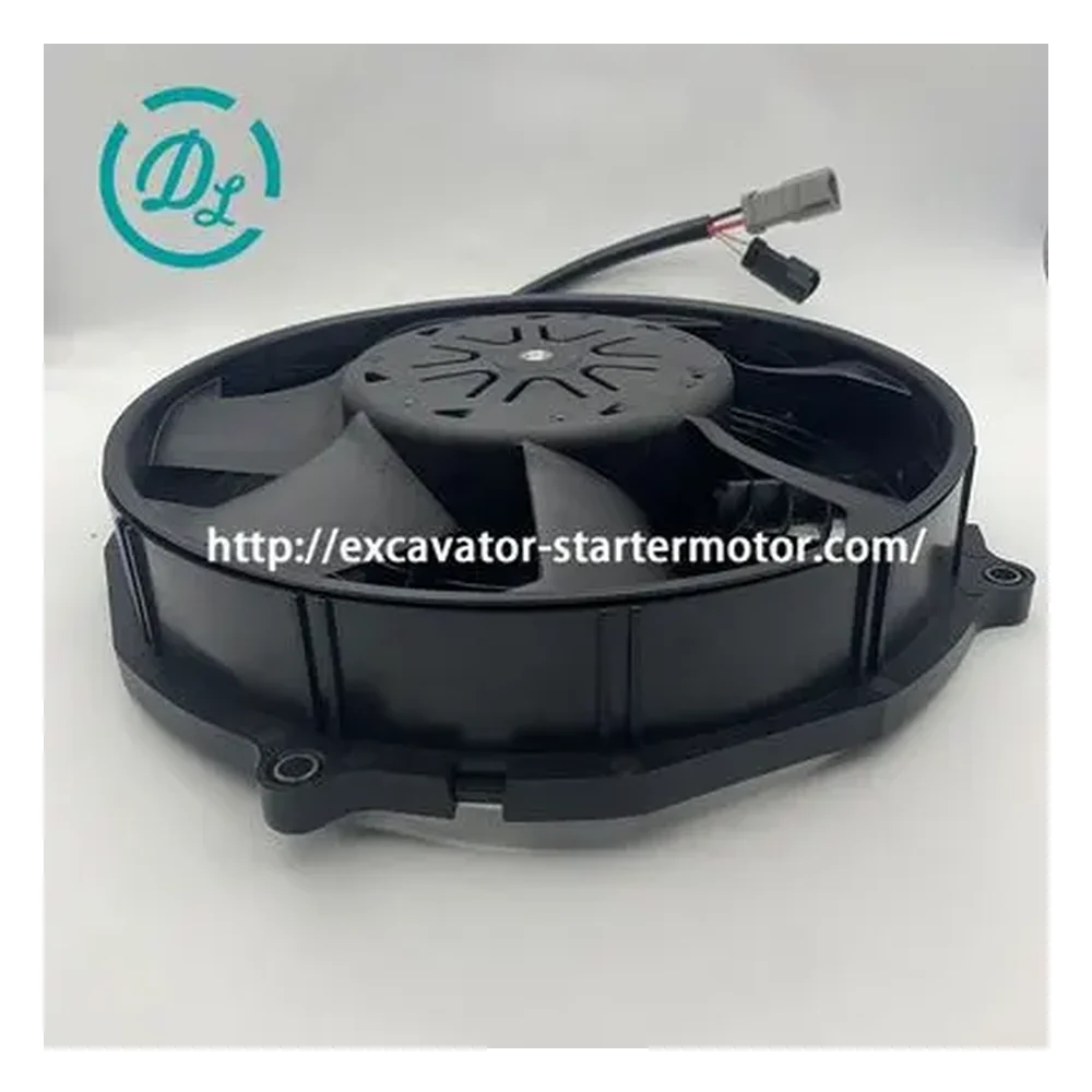 510-8095 Axial Fan Assembly for C13 C4.4 C7.1 Engines and 320 323 330 349 Excavators, OEM/reference 510-8095, Axial Fan Assembly, product view 5