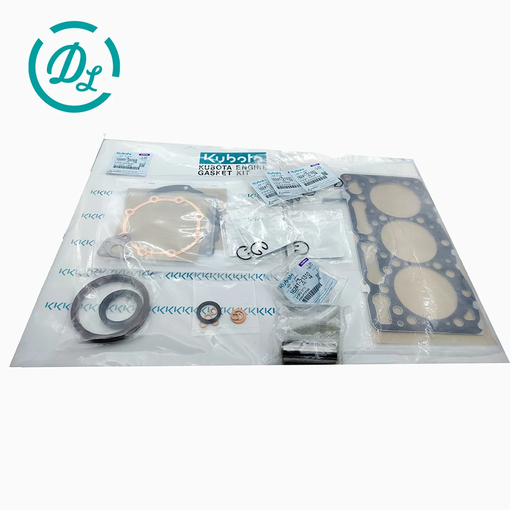 1G995-99353 Upper / 1G995-99368 Lower Gasket Kits for Kubota D1105, OEM/reference 1G995-99353, Upper and Lower Engine Gasket Kits, product view 2