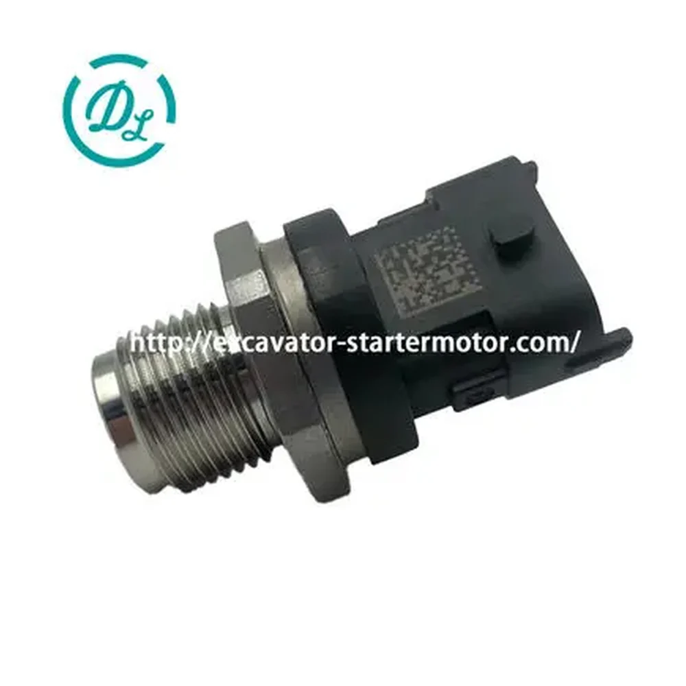 0281006364 / 3974092 Fuel Rail Pressure Sensor for Cummins QSB6.7 ISBe ISF3.8, OEM/reference 0281006364, Common-Rail Fuel Pressure Sensor, product view 1