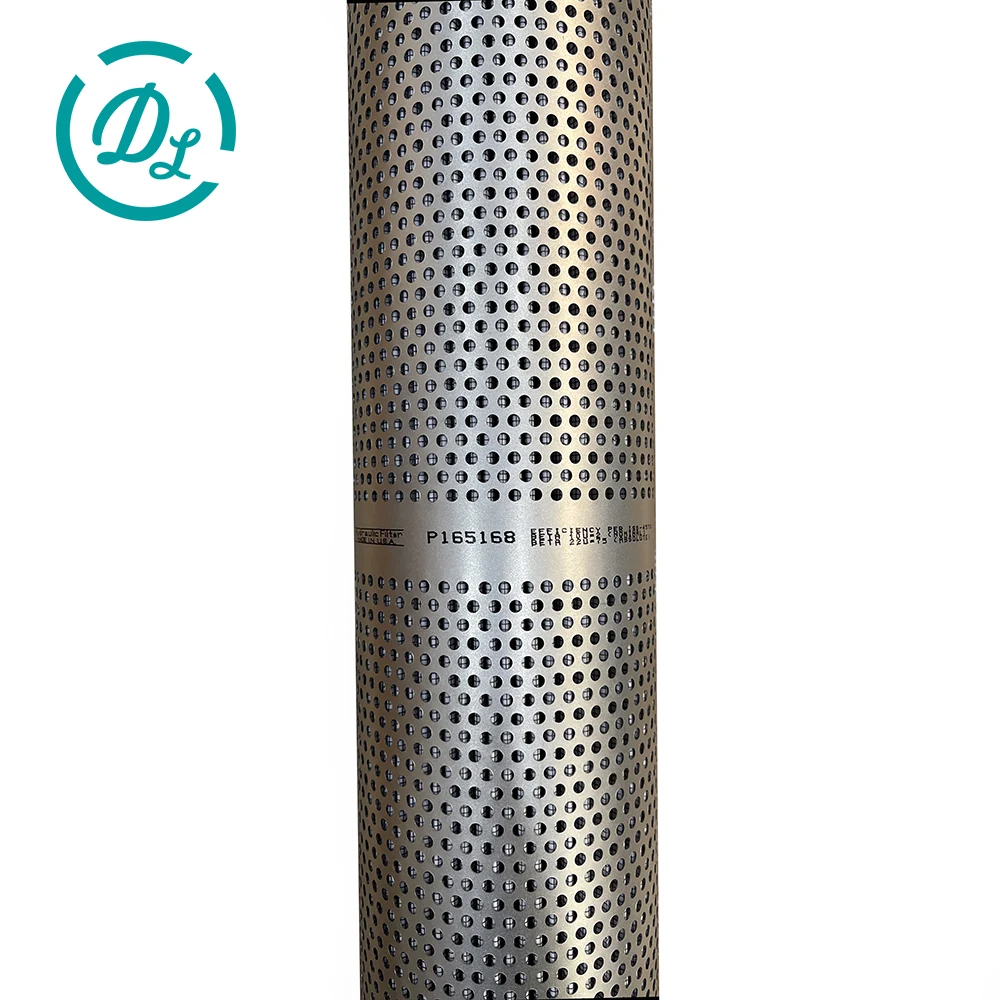 P165168 Hydraulic Cartridge Filter for Heavy-Duty Hydraulic Systems, OEM/reference P165168, Hydraulic Cartridge Filter Element, product view 2