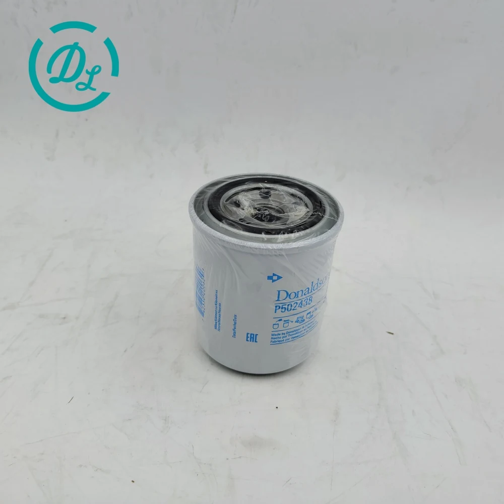 P502438 4110000677001Y Oil Filter for SDLG LG670 Yanmar 4TNV98, OEM/reference P502438, Full-Flow Spin-On Lube Oil Filter, product view 3