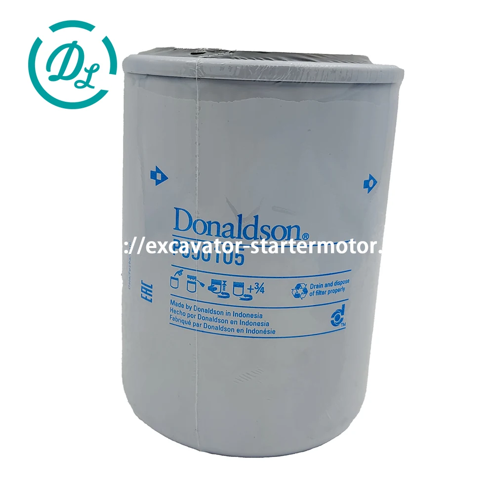 P550105 21-3300901 Fuel Filter for Landini G F 90 100 105, OEM/reference P550105, 1-14 UN Primary Spin-On Fuel Filter, product view 2