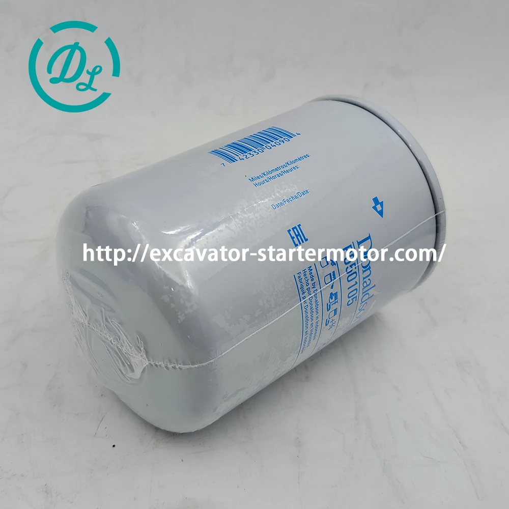 P550105 21-3300901 Fuel Filter for Landini G F 90 100 105, OEM/reference P550105, 1-14 UN Primary Spin-On Fuel Filter, product view 4