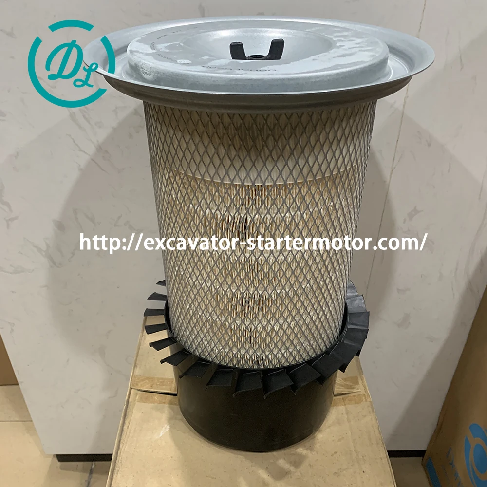 P772555 Primary Finned Air Filter for Donaldson G100257 Air Cleaner, OEM/reference P772555, 405.9x201.1x135.2mm Primary Finned Air Filter, product view 2