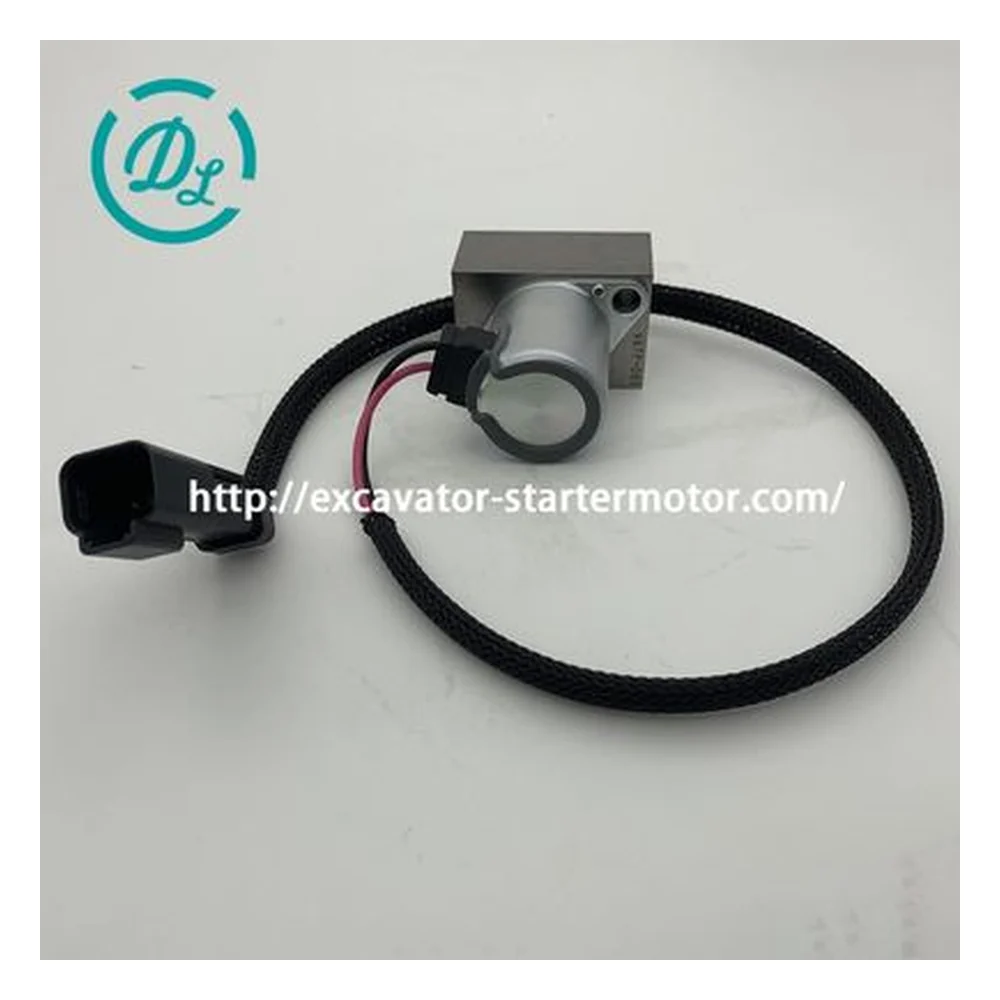 702-21-57400 702-21-57500 Main Pump Pilot Solenoid Valve for Komatsu PC200-7 PC220-7 PC300-7, OEM/reference 702-21-57400, Main Pump Pilot Solenoid Valve, product view 4