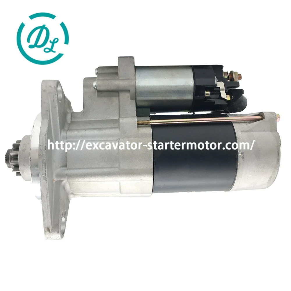 1-81100-044-0 24V 11kW 11T Starter for Isuzu 6RB1 6RB1T, OEM/reference 1-81100-044-0, 24V 11kW 11-Tooth OSGR Starter