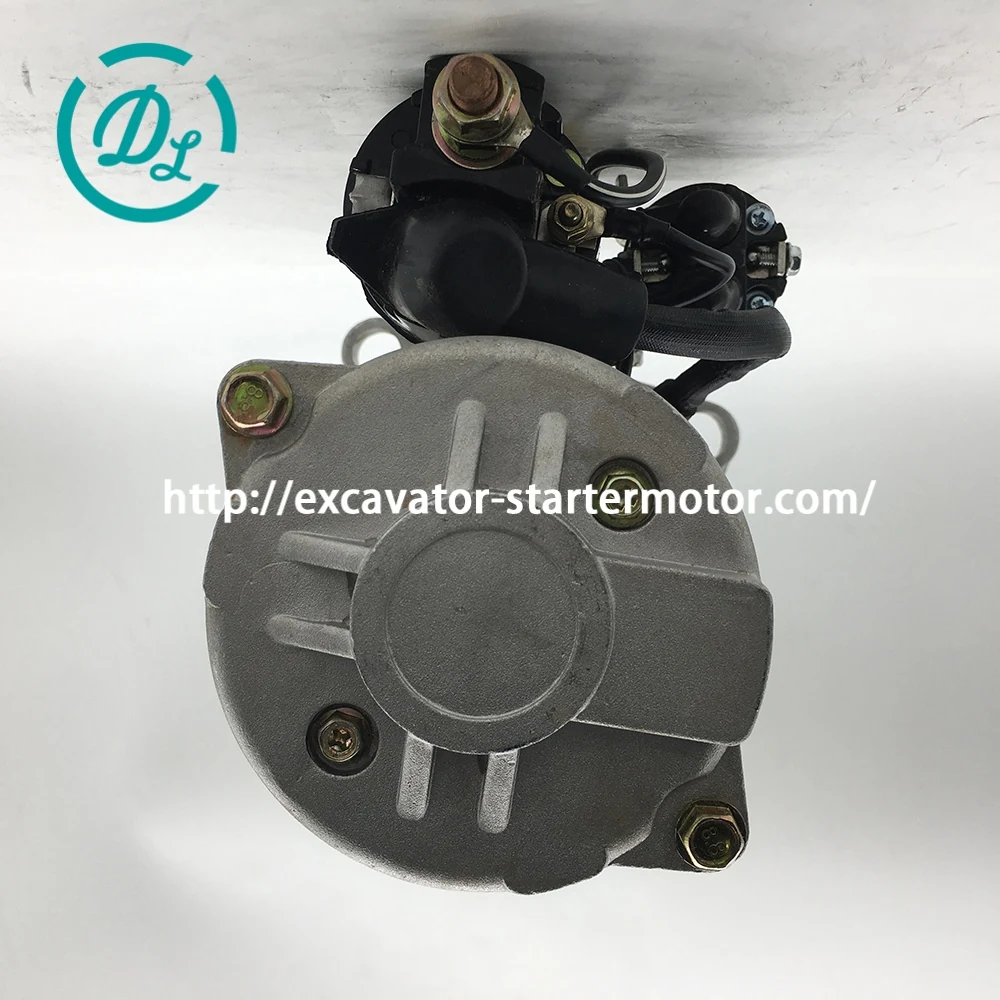 1-81100-044-0 24V 11kW 11T Starter for Isuzu 6RB1 6RB1T, OEM/reference 1-81100-044-0, 24V 11kW 11-Tooth OSGR Starter, product view 5