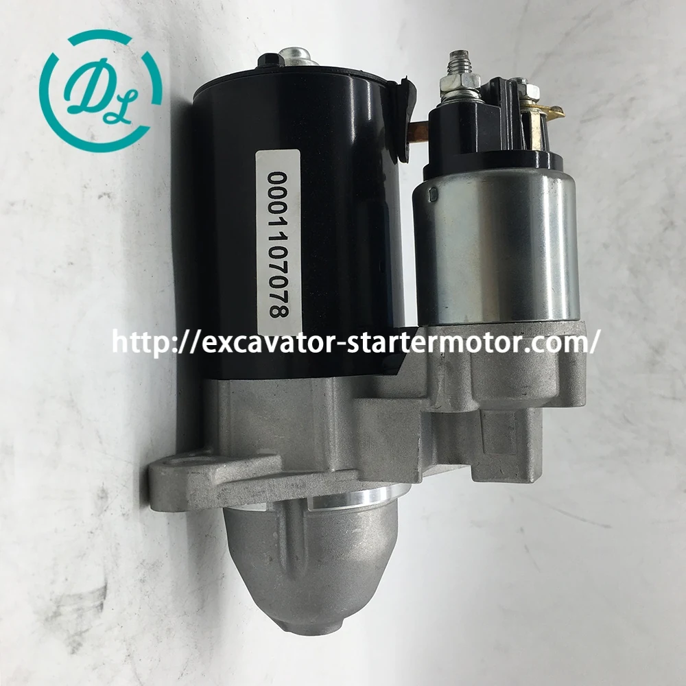 185086610 / 0001107078 12V 1.4kW 9T Starter for Perkins 403C, OEM/reference 185086610, 12V 1.4kW 9-Tooth Starter Motor