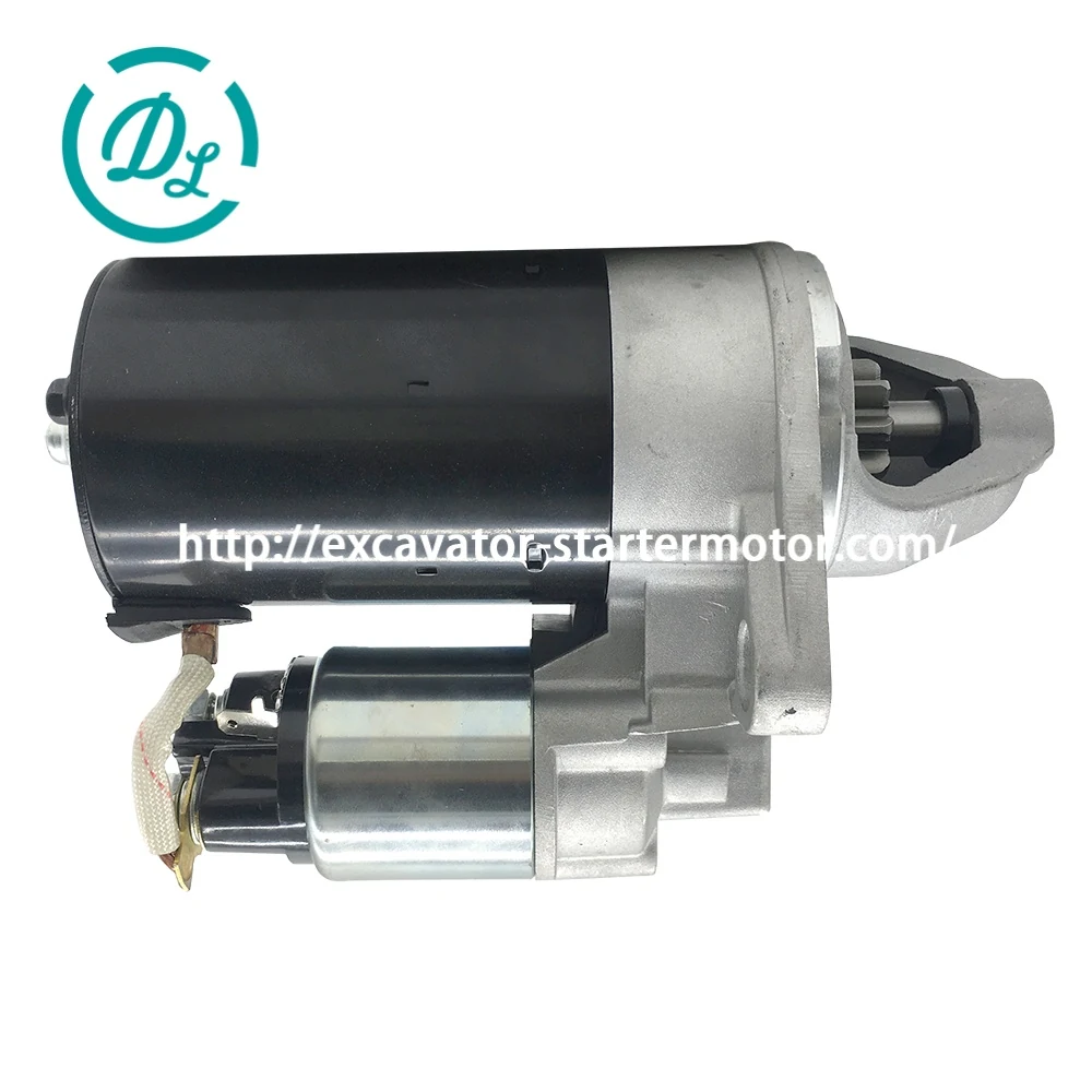 185086610 / 0001107078 12V 1.4kW 9T Starter for Perkins 403C, OEM/reference 185086610, 12V 1.4kW 9-Tooth Starter Motor, product view 3