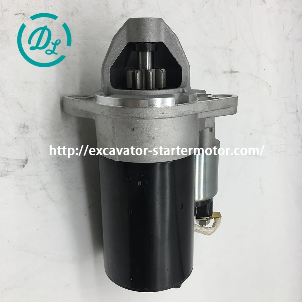 185086610 / 0001107078 12V 1.4kW 9T Starter for Perkins 403C, OEM/reference 185086610, 12V 1.4kW 9-Tooth Starter Motor, product view 4