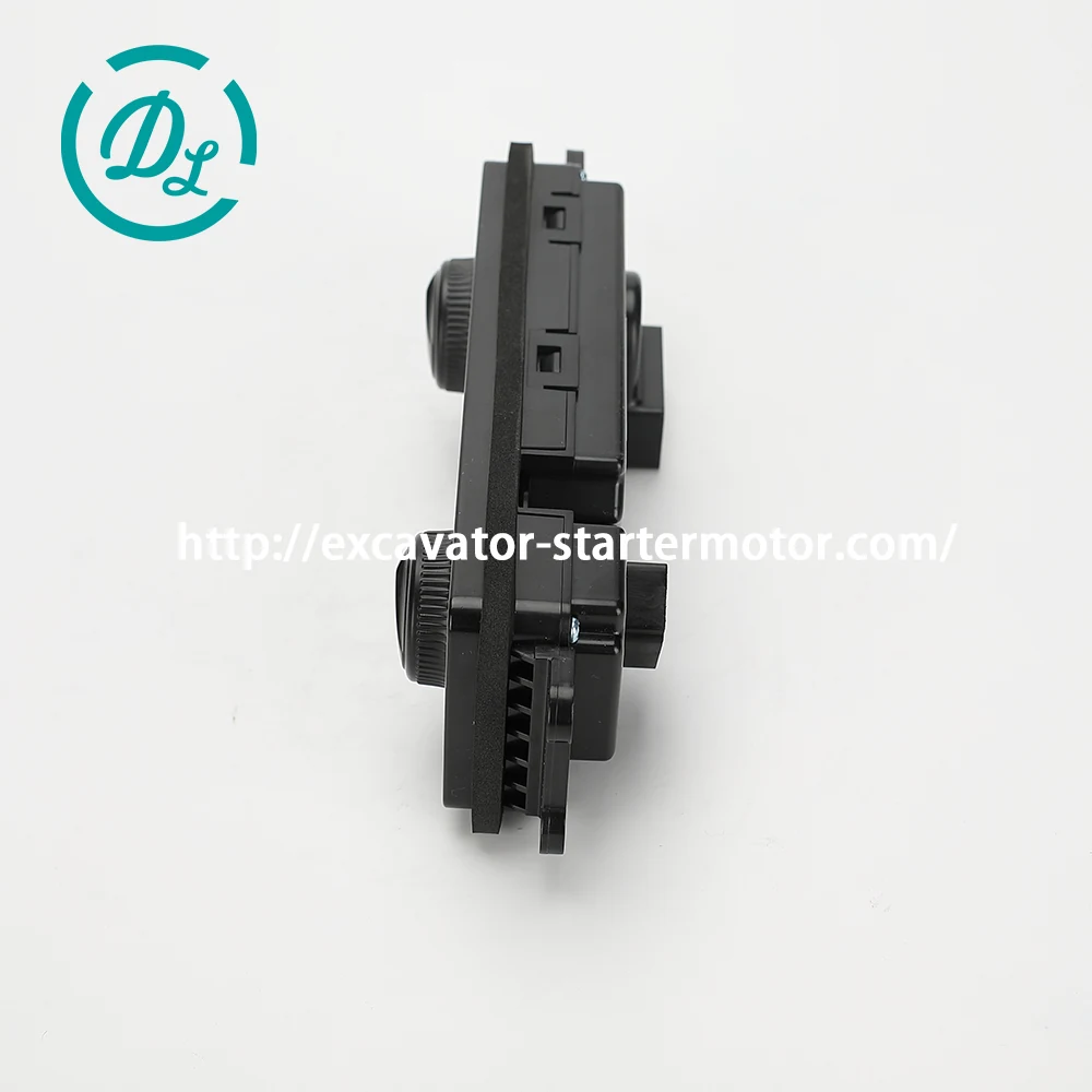 C20034-8640 A/C Control Panel for Sany SY55 SY60-9 SY60-10, OEM/reference C20034-8640, 24V Excavator A/C Control Panel, product view 2