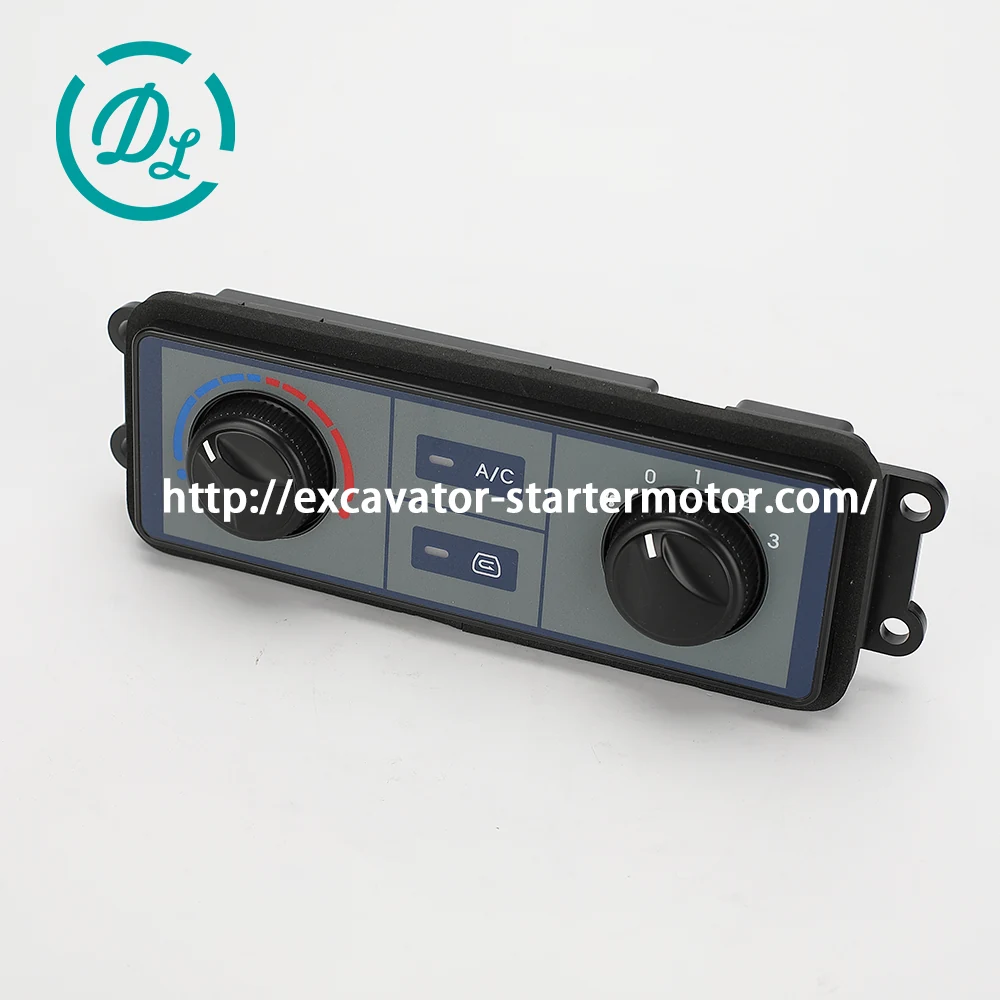 C20034-8640 A/C Control Panel for Sany SY55 SY60-9 SY60-10, OEM/reference C20034-8640, 24V Excavator A/C Control Panel, product view 3
