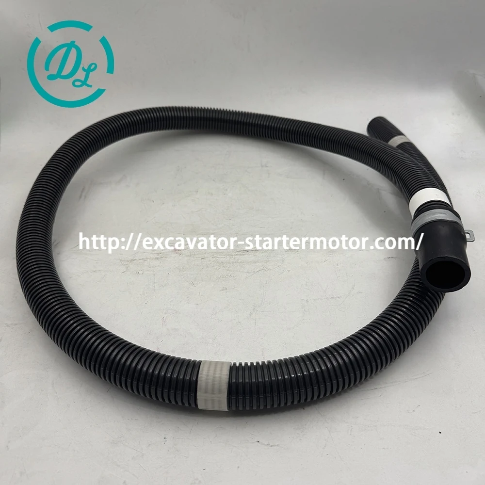 EexcavaStart Engine Ventilation Rubber Air Hose for John Deere 190GW 230GW 8-98165883-0, OEM/reference 8-98165883-0, Engine Ventilation Rubber Air Hose, product view 4