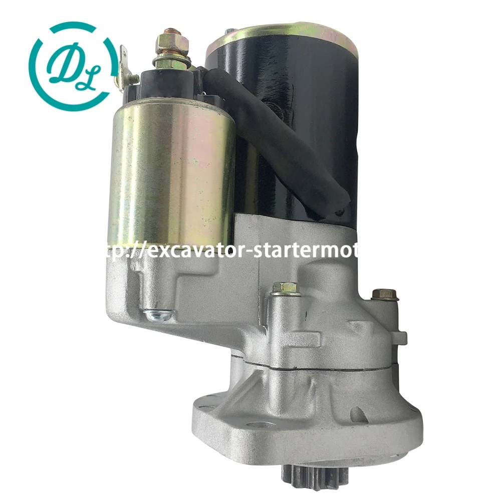 8-94133338-0 12V 1.4kW 9-Tooth Starter for Isuzu 3KC1 and Hitachi EX12-EX40UR, OEM/reference 8-94133338-0, 12V 1.4kW 9-Tooth OSGR Starter, product view 4