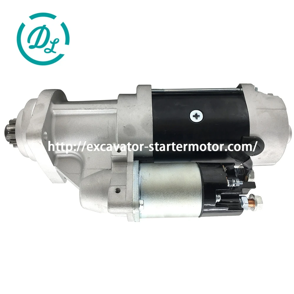 8200024 24V 7.5kW 10-Tooth 38MT Starter for Cummins QSB6.7, OEM/reference 8200024, 24V 7.5kW 10-Tooth 38MT Starter