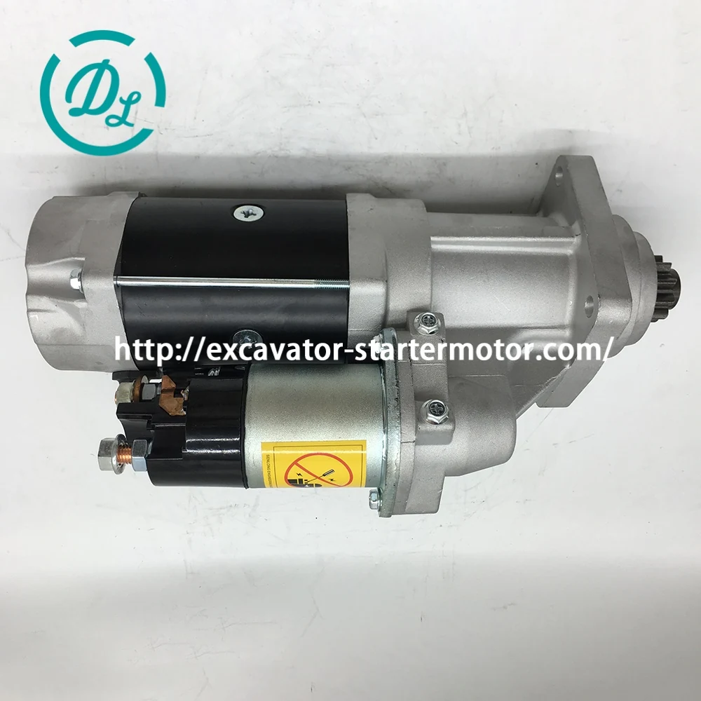 8200024 24V 7.5kW 10-Tooth 38MT Starter for Cummins QSB6.7, OEM/reference 8200024, 24V 7.5kW 10-Tooth 38MT Starter, product view 4