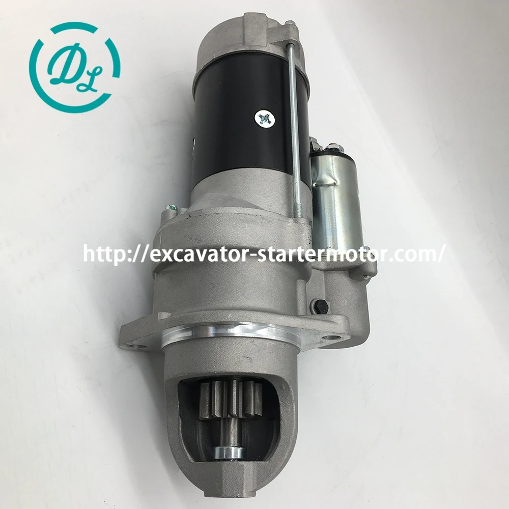 3283329 12V 10T Starter Motor for Cummins 4BT3.9 6BT5.9 B-Series Engines, OEM/reference 3283329, 12V 10-Tooth Starter Motor, product view 2