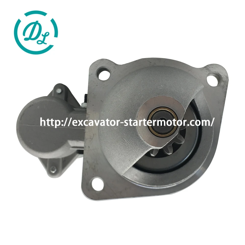 3283329 12V 10T Starter Motor for Cummins 4BT3.9 6BT5.9 B-Series Engines, OEM/reference 3283329, 12V 10-Tooth Starter Motor, product view 3