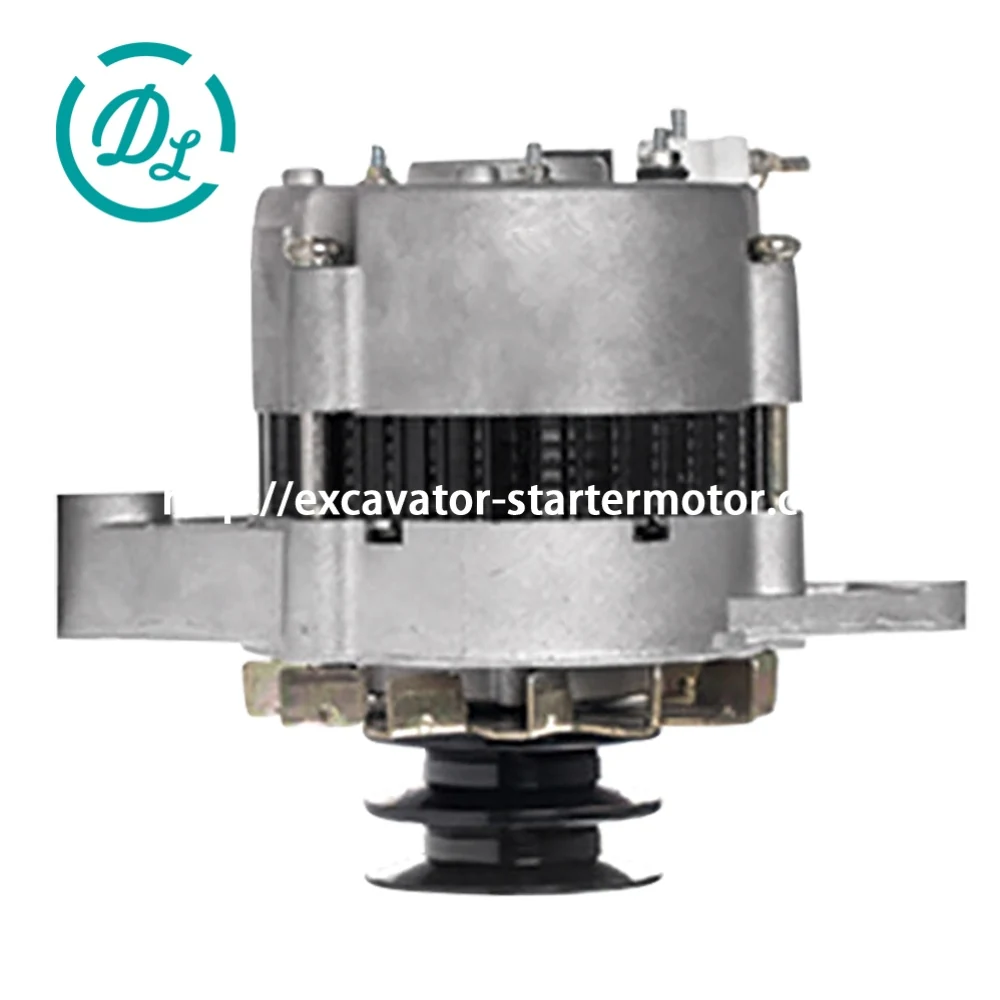 02142-5093 24V 45A Two-Groove Alternator for Hino EK Engines, OEM/reference 02142-5093, 24V 45A Two-Groove Alternator