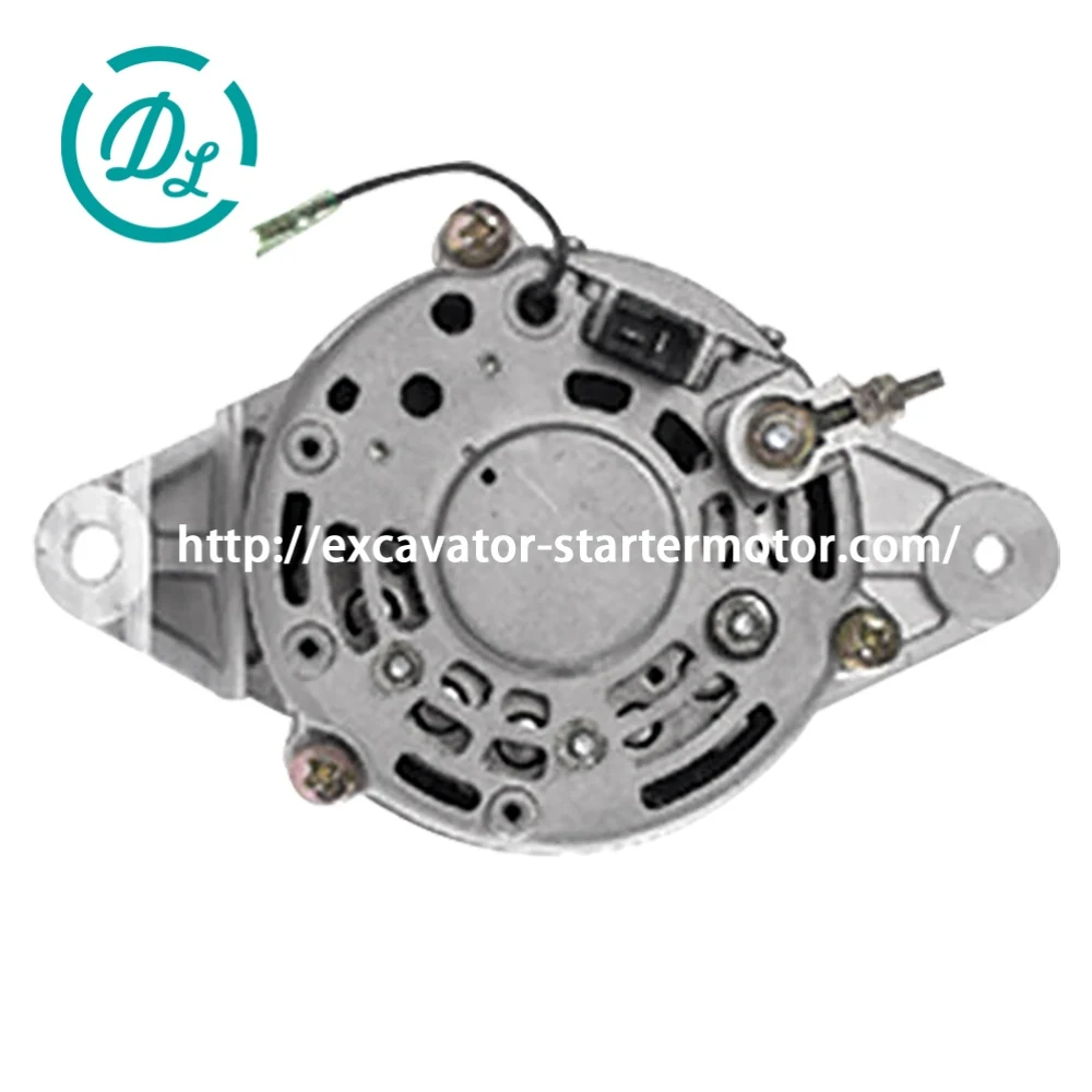 02142-5093 24V 45A Two-Groove Alternator for Hino EK Engines, OEM/reference 02142-5093, 24V 45A Two-Groove Alternator, product view 2