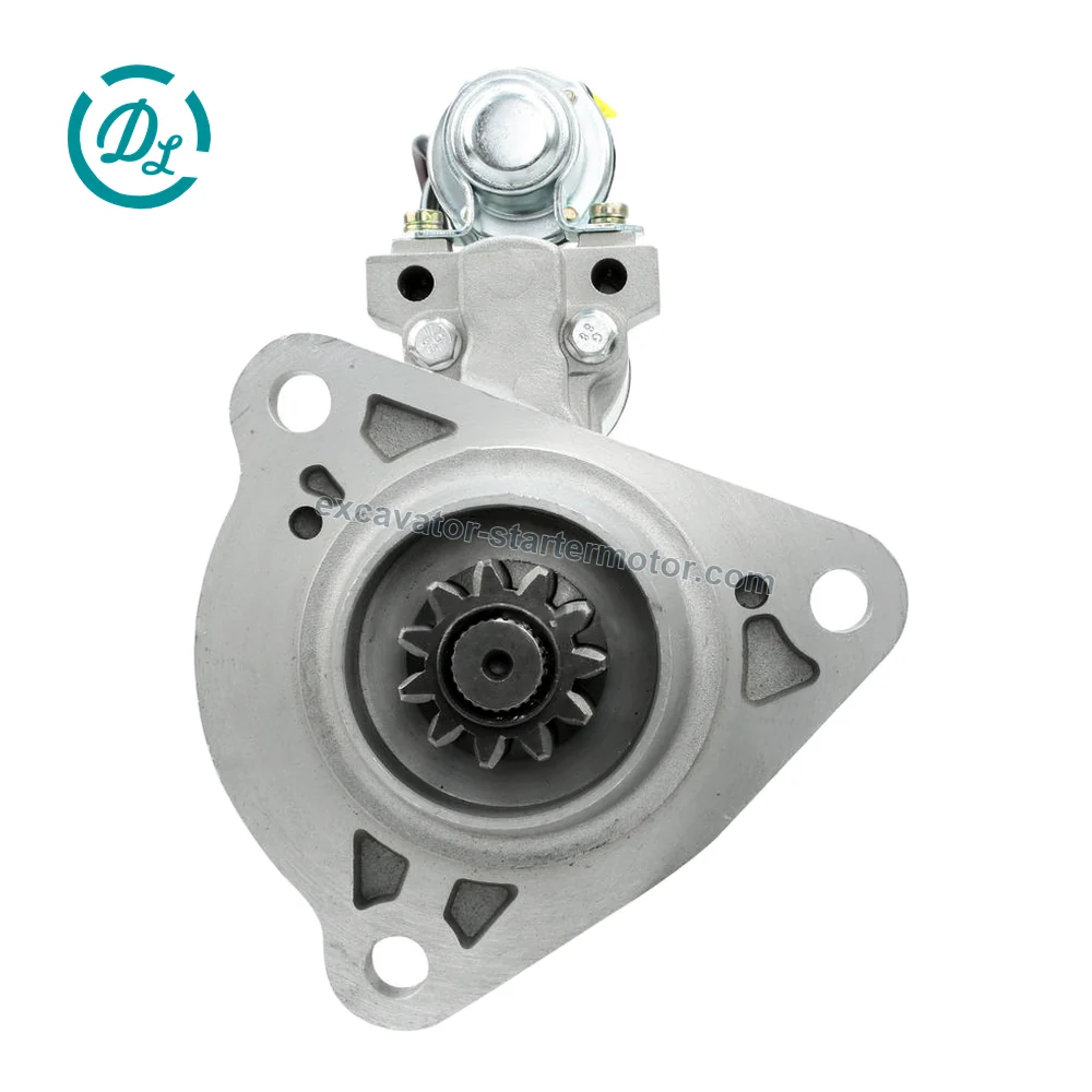 M009T60472 11-Tooth Starter Motor for Renault Kerax, OEM/reference M009T60472, 11-Tooth Starter Motor