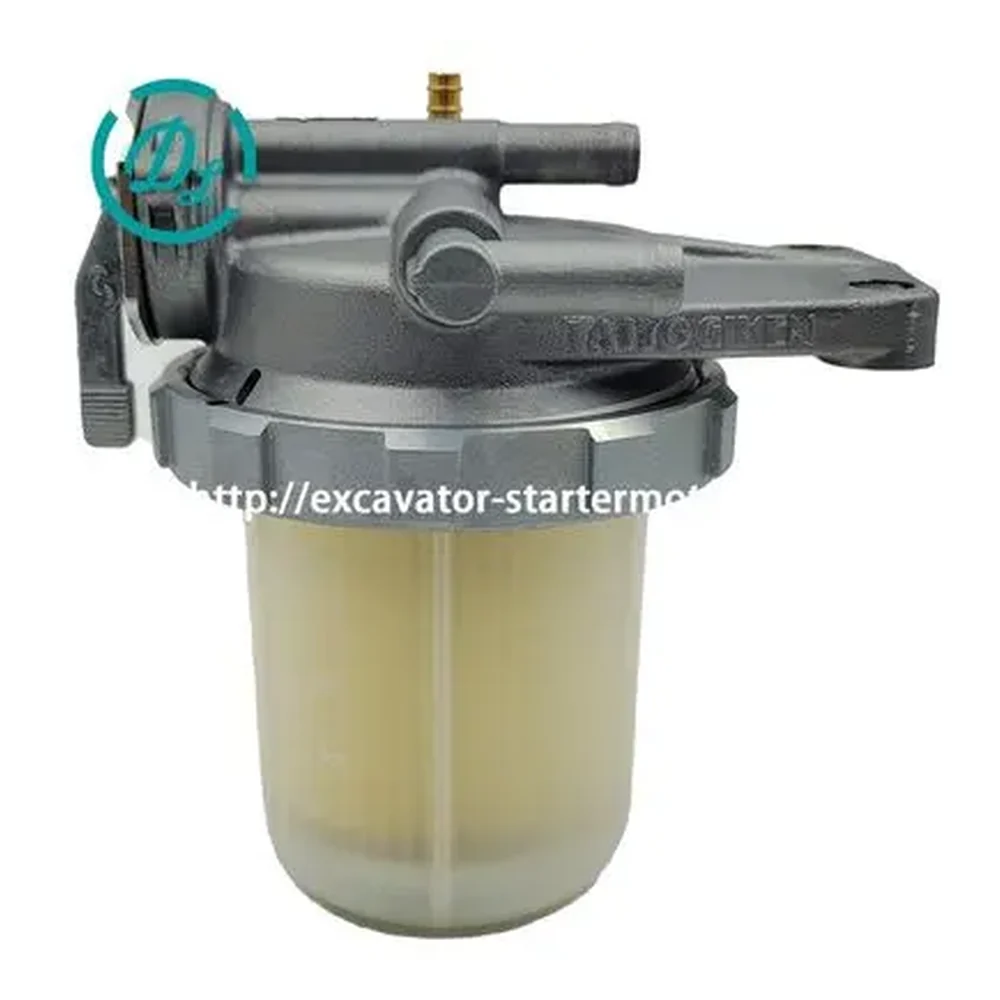 15521-43018 Fuel Filter Assembly for Kubota L45 MX4700 MX5100, OEM/reference 15521-43018, Complete Fuel Filter Assembly