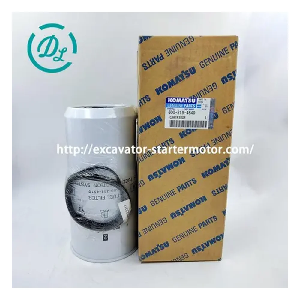 600-319-4540 10-Micron Pre-Fuel Filter for Komatsu HM400-2 HM400-3, OEM/reference 600-319-4540, Pre-Fuel Filter Cartridge, product view 6