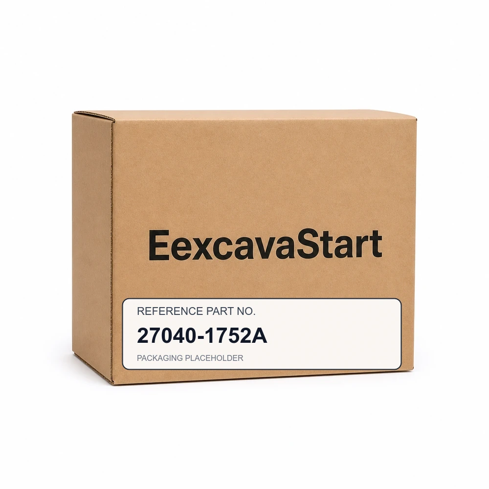 EexcavaStart 27040-1752A 24V 55A Alternator for Hino H07CT-A H07D J08C, OEM/reference 27040-1752A, 24V 55A CW Alternator
