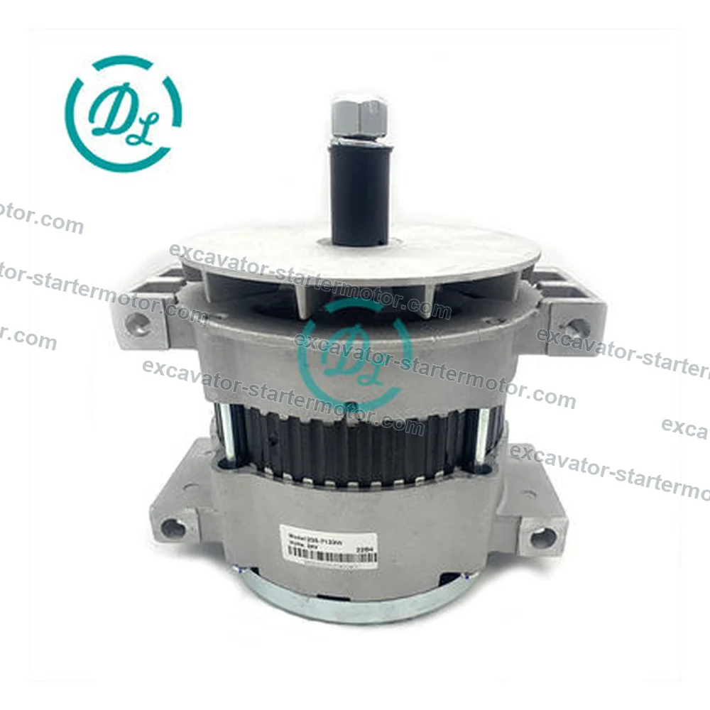 235-7133 24V 80A Alternator for CAT C9 C13 320D 345C 349D, OEM/reference 235-7133, 24V 80A Heavy-Duty Alternator