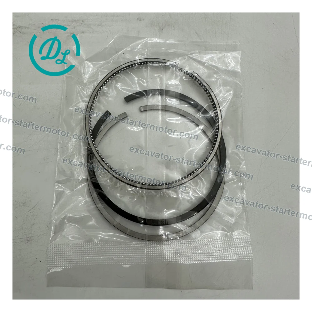 16292-21050 78mm STD Piston Ring Set for Kubota D1105 V1505 Engines, OEM/reference 16292-21050, Piston Ring Set, product view 1