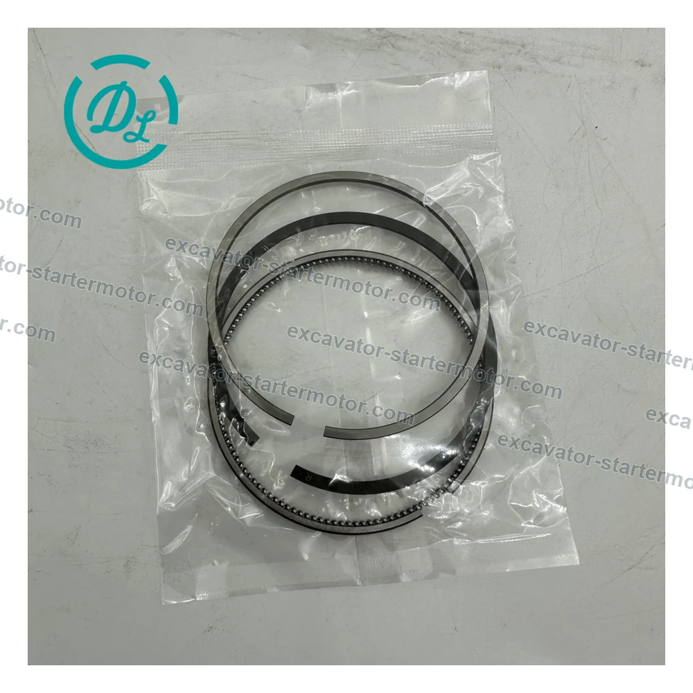 16292-21050 78mm STD Piston Ring Set for Kubota D1105 V1505 Engines, OEM/reference 16292-21050, Piston Ring Set, product view 2