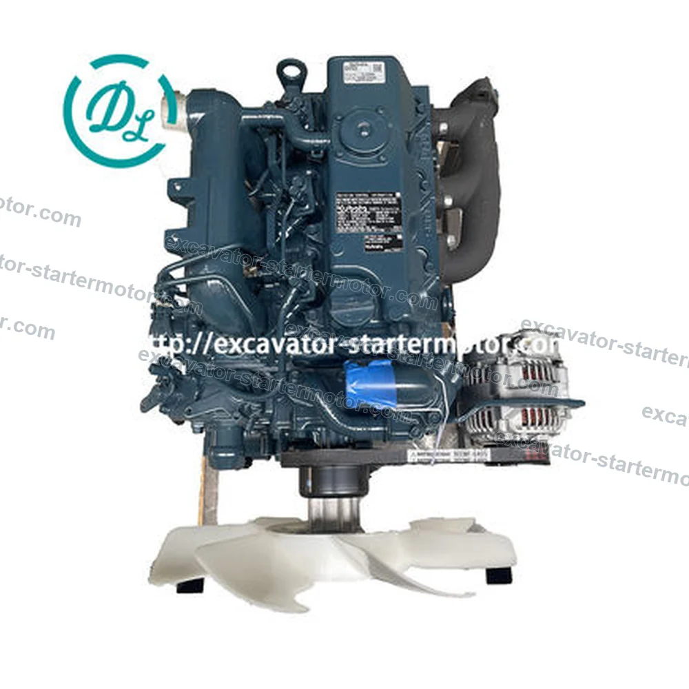 D1703-M-DI-EF03 18.2kW 2200rpm Diesel Engine for Doosan DX35Z Bobcat E35Z, OEM/reference D1703-M-DI-EF03, 1.648L 18.2kW Naturally Aspirated Diesel Engine