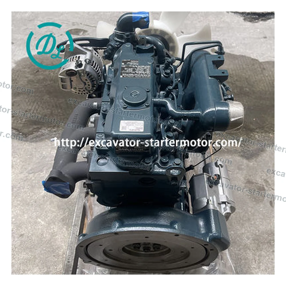 D1703-M-DI-EF03 18.2kW 2200rpm Diesel Engine for Doosan DX35Z Bobcat E35Z, OEM/reference D1703-M-DI-EF03, 1.648L 18.2kW Naturally Aspirated Diesel Engine, product view 3