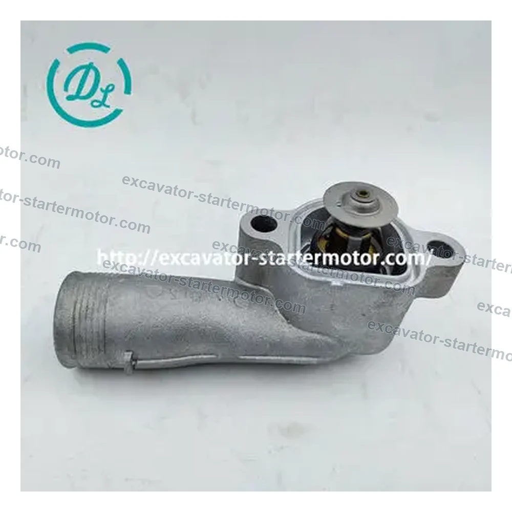 4133L066 / 367-1817 Thermostat Housing for Perkins 1104D 1106D Cat C4.4 C6.6, OEM/reference 4133L066, Coolant Thermostat Housing Assembly, product view 5