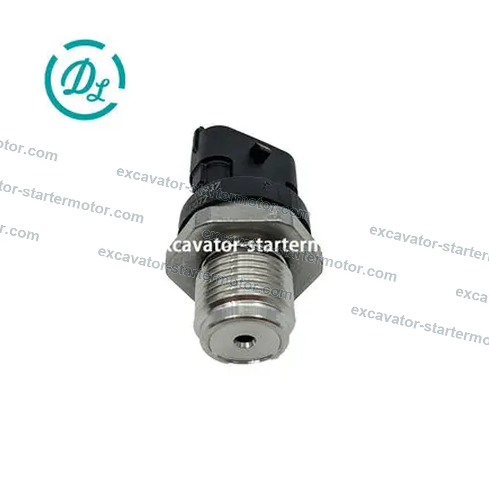 0281002937 / 20792328 Fuel-Rail Pressure Sensor for Volvo Common-Rail Systems, OEM/reference 0 281 002 937, High-Pressure Fuel-Rail Sensor, product view 4
