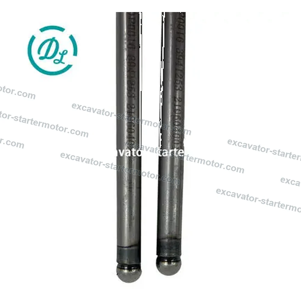 3905194 / 3904382 / 3901647 Valve Push Rod for Cummins 6C ISC Engines, OEM/reference 3905194, Intake and Exhaust Valve Push Rod, product view 2