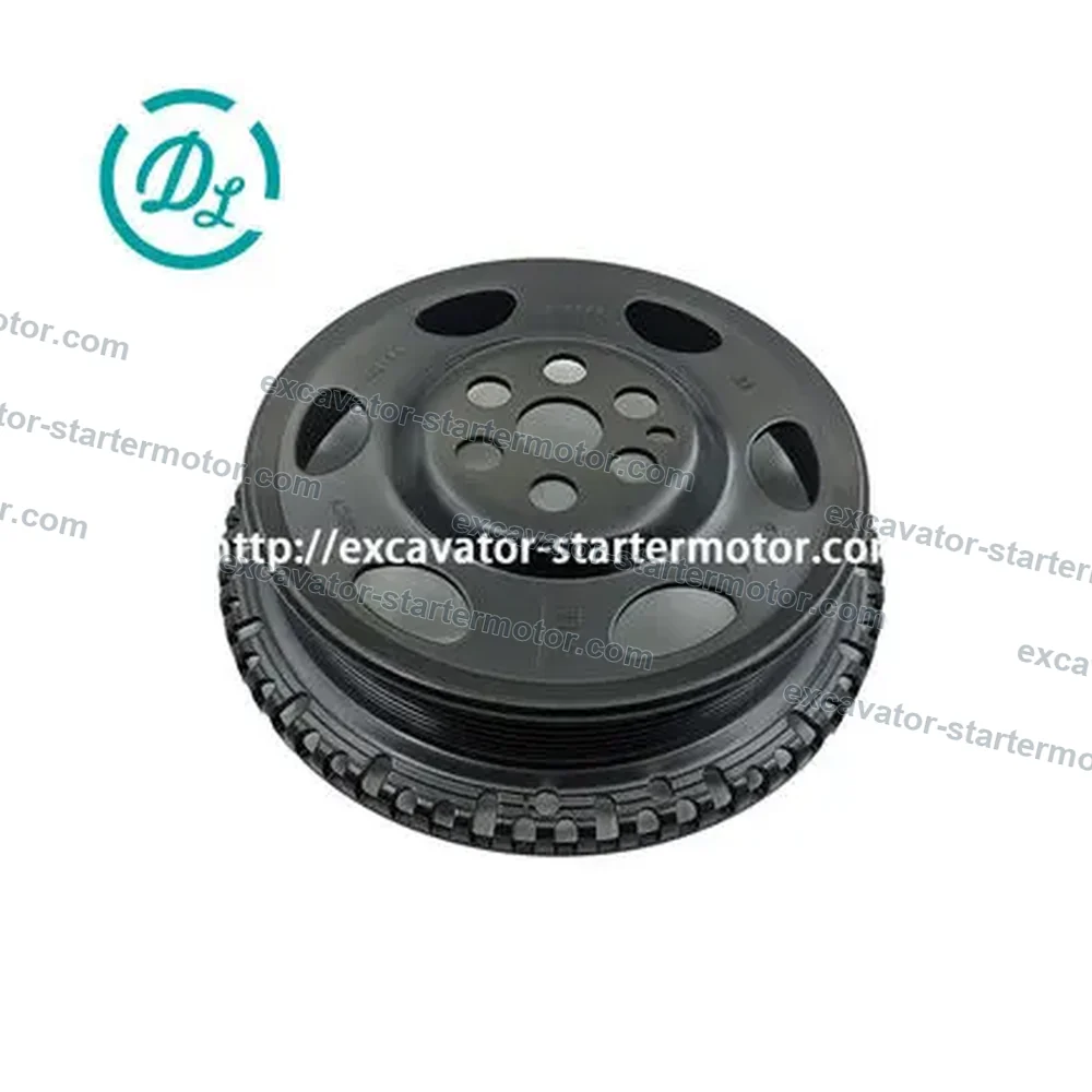 5365943 / 5255204 / 3954949 Crankshaft Pulley for Cummins ISB ISDe QSB, OEM/reference 5365943, Crankshaft Belt Pulley, product view 3