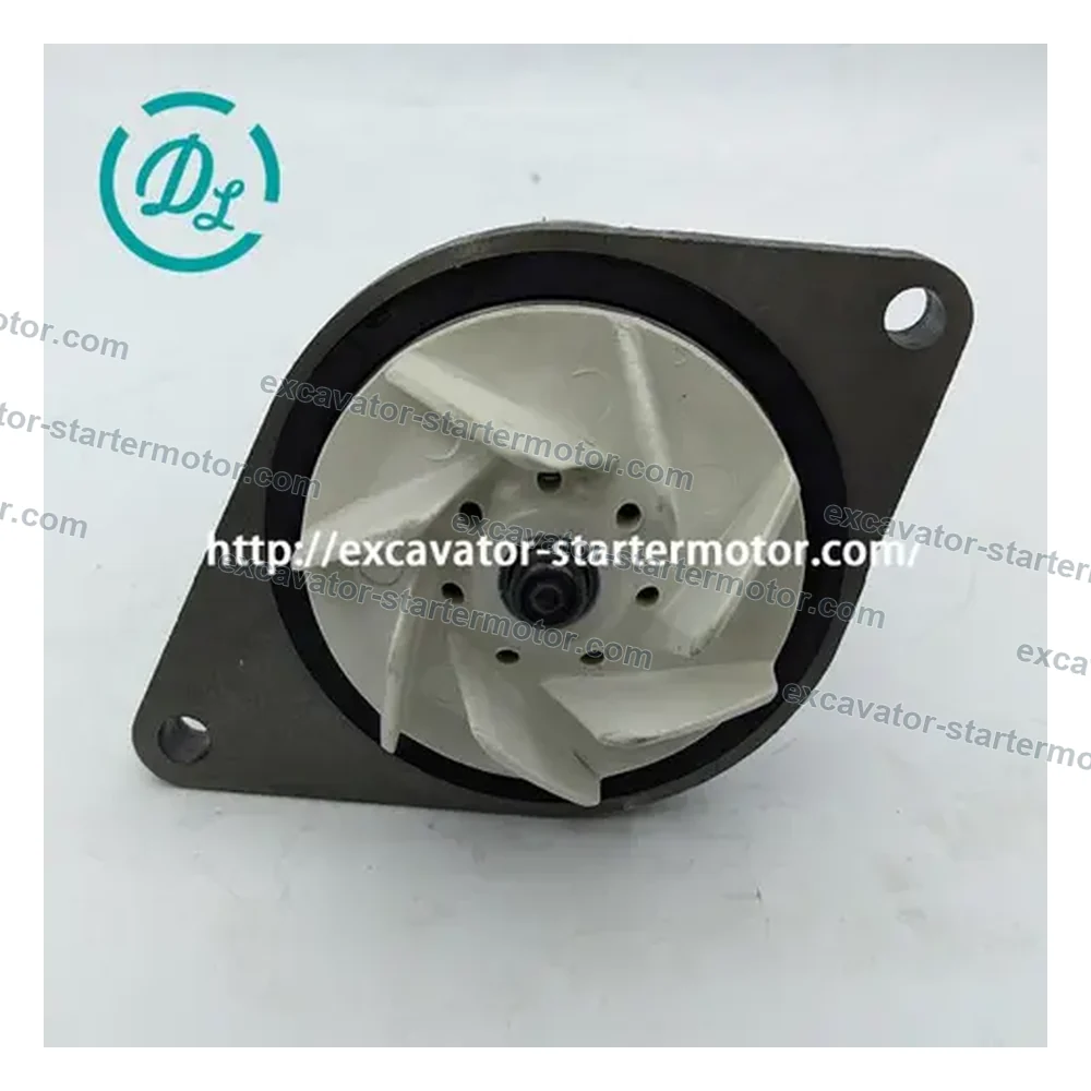 6754-61-1100 / 3800984 Water Pump for Komatsu SAA6D107 PC210-8, OEM/reference 6754-61-1100, Engine Water Pump Assembly, product view 3