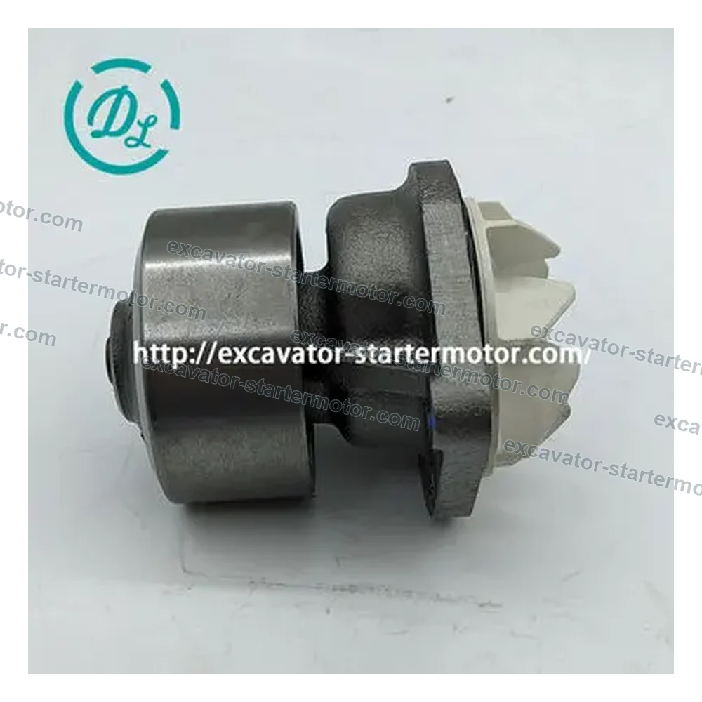 6754-61-1100 / 3800984 Water Pump for Komatsu SAA6D107 PC210-8, OEM/reference 6754-61-1100, Engine Water Pump Assembly, product view 6