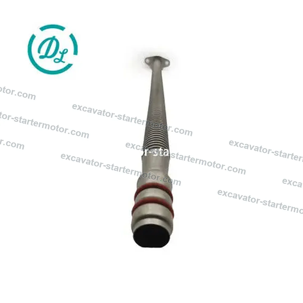 3926842 / 6742-01-3450 Turbo Oil Drain Tube for Cummins 6CT Komatsu SAA6D114, OEM/reference 3926842, Turbocharger Oil Drain Connection Tube, product view 1
