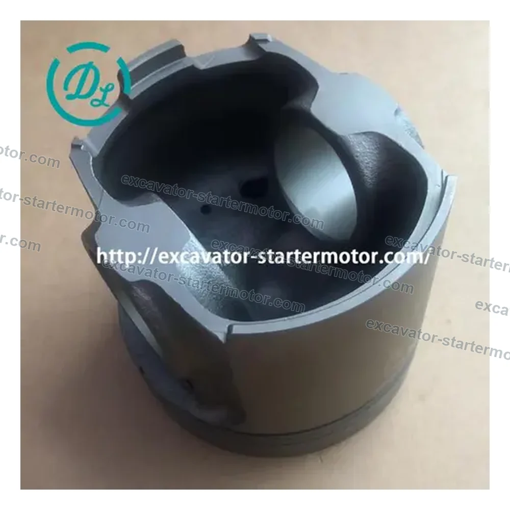 6211-31-2130 Engine Piston for Komatsu S6D140-1, OEM/reference 6211-31-2130, Cast-Iron Engine Piston, product view 3