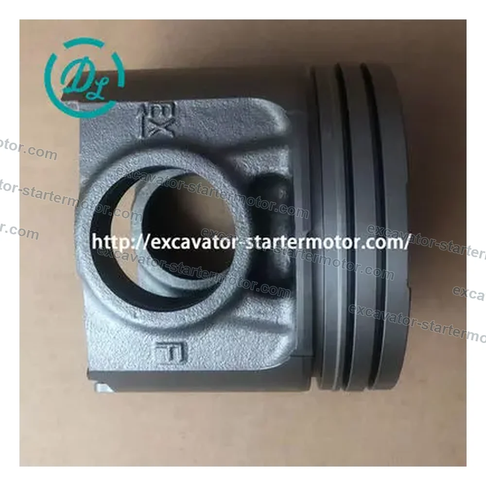 6211-31-2130 Engine Piston for Komatsu S6D140-1, OEM/reference 6211-31-2130, Cast-Iron Engine Piston, product view 6